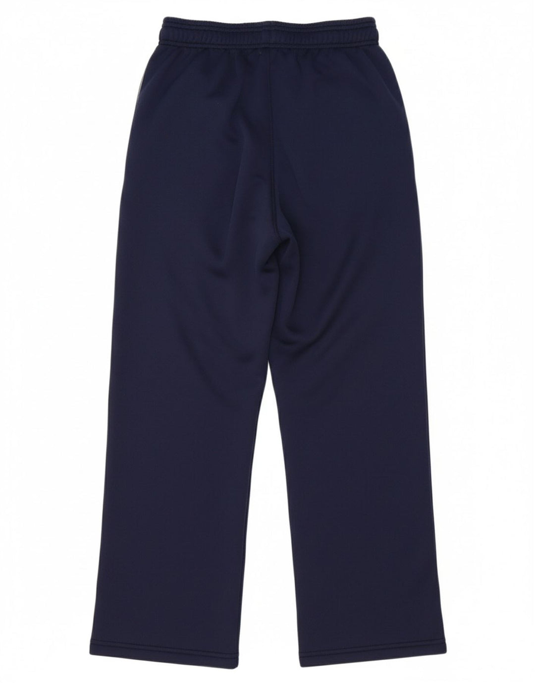 UNDER ARMOUR Boys Graphic Tracksuit Trousers 7-8 Years Small Navy Blue