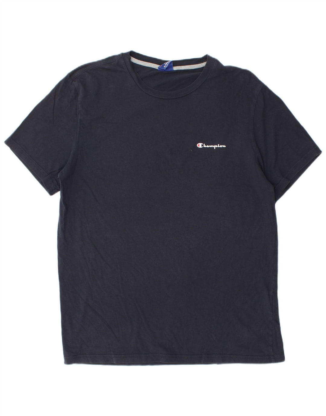 Champion Mens T-Shirt Top XL Navy Blue