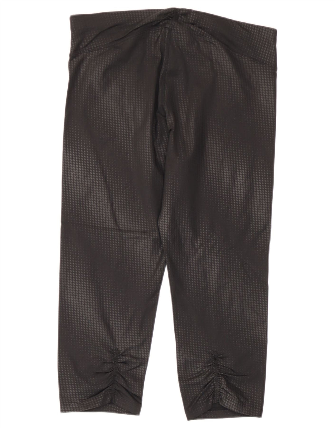 Calvin Klein Womens Performance Capri Leggings UK 14 Large Black Geometric