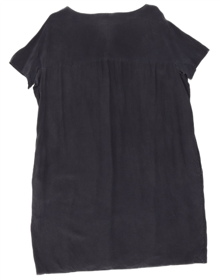 Abito Tubino Donna Aspesi IT 42 Medio Blu Navy In Seta