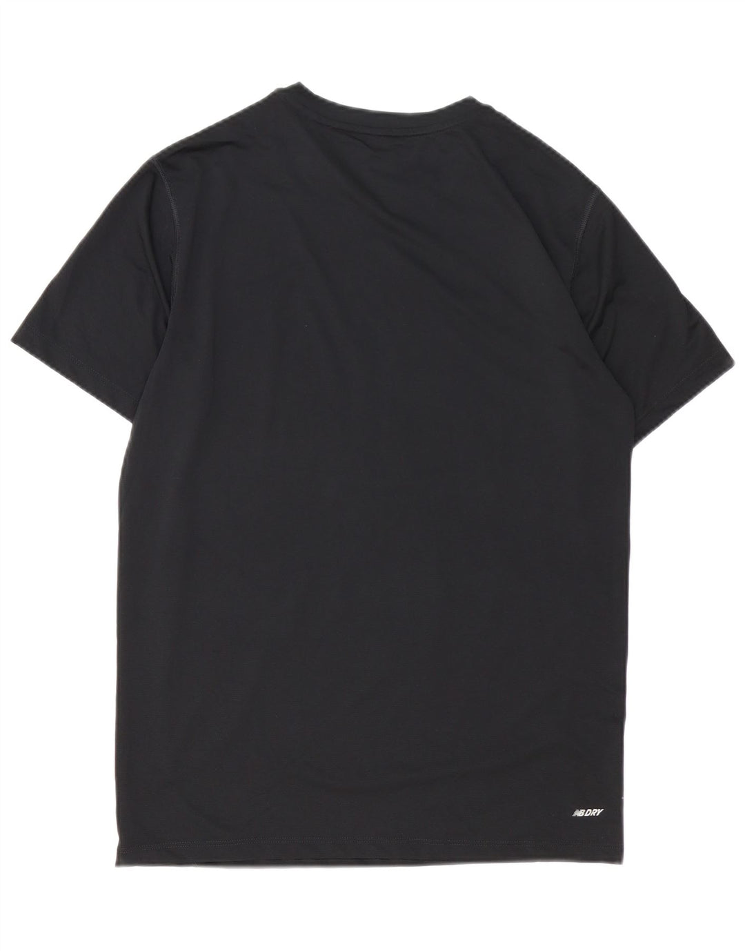 New Balance Herre grafisk T-shirt Top Medium Sort Polyester