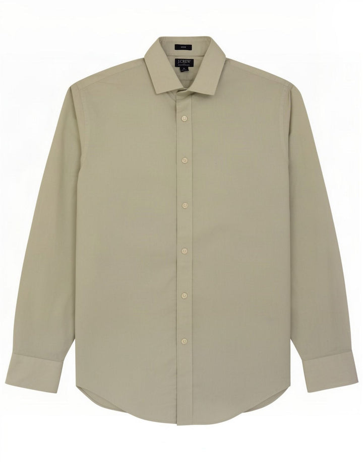 J. Crew Slim Fit Skjorte til mænd Medium Grøn Bomuld