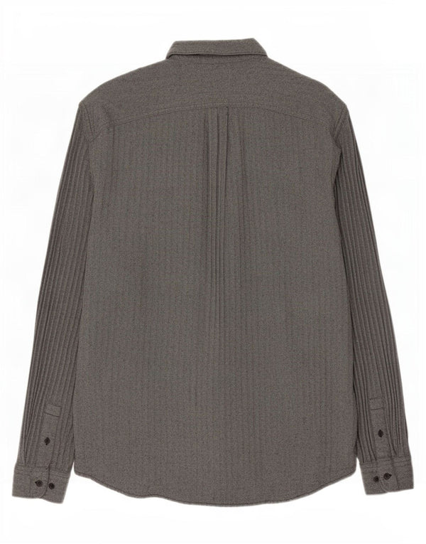Lee Camisa alta de corte relajado para hombre, talla 2XL, algodón en espiga gris
