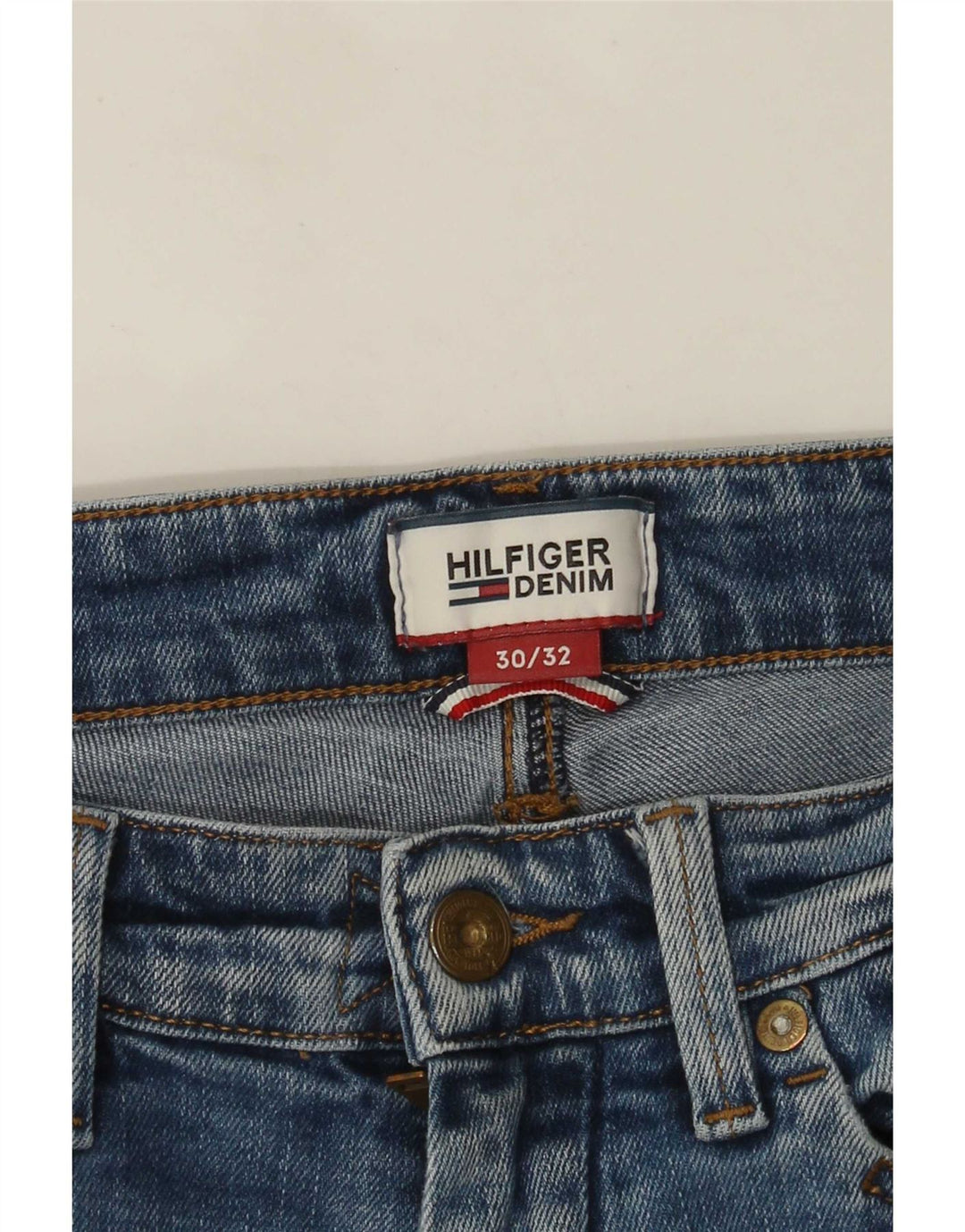 Tommy Hilfiger Womens Slim Jeans W30 L32 Blue