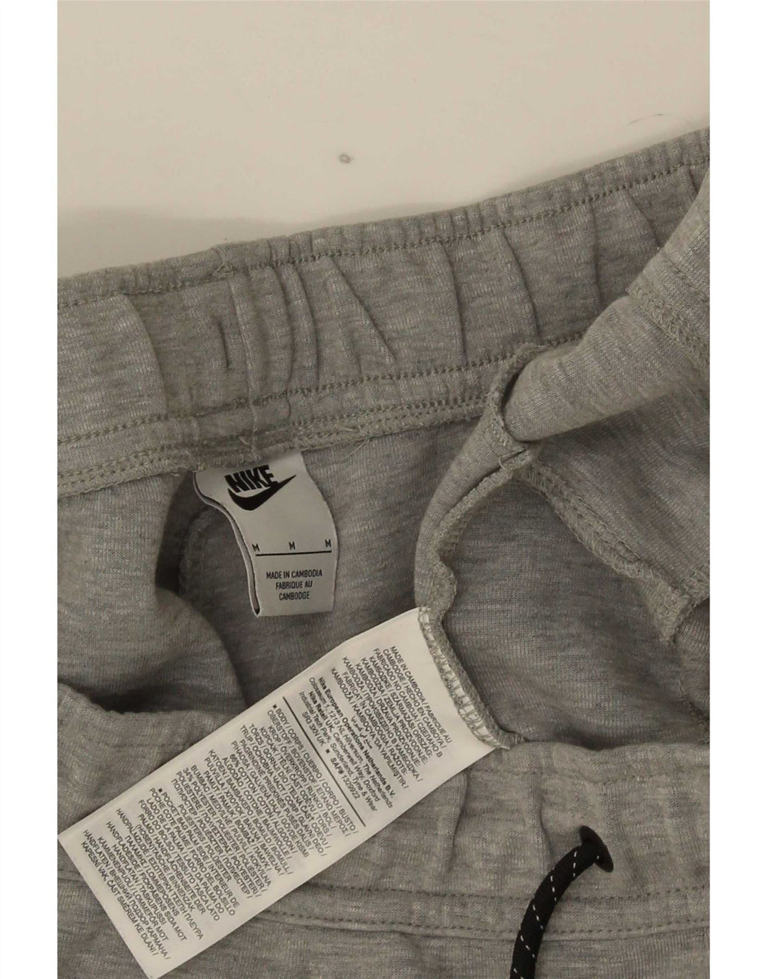 Nike Mens Sport Shorts Medium Grey Flecked Cotton