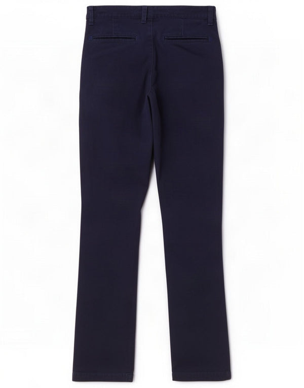 Armani Mens Extra Sim Fit Chino Trousers EU 48 Medium W30 L32 Navy Blue