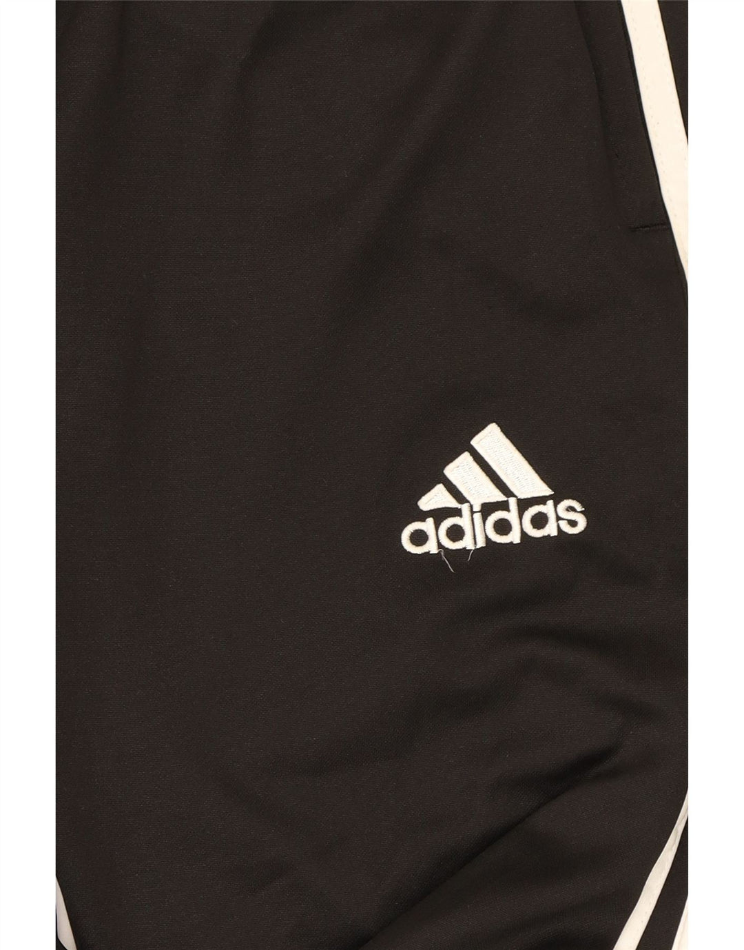 ADIDAS Womens Graphic Tracksuit Trousers UK 12 Medium  Black Vintage Adidas and Second-Hand Adidas from Messina Hembry 