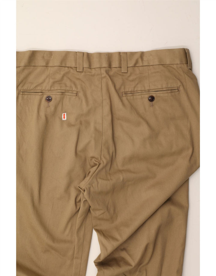 EDDIE BAUER Mens Slim Chino Trousers W34 L34 Beige Cotton Vintage Eddie Bauer and Second-Hand Eddie Bauer from Messina Hembry 