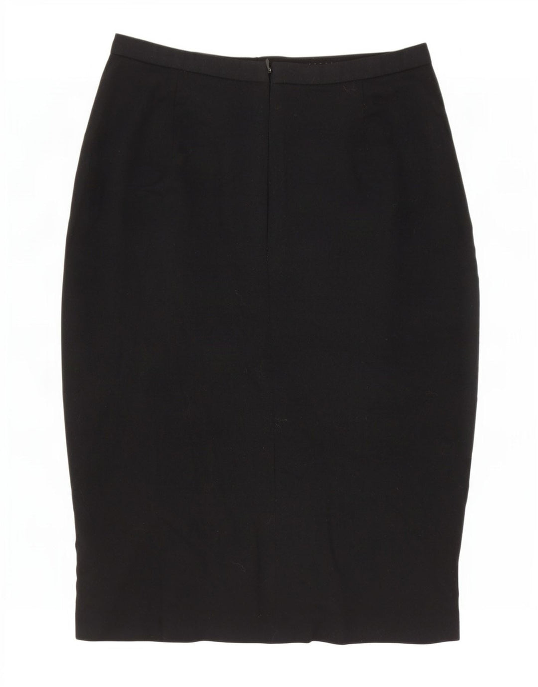Marks & Spencer Womens Pencil Skirt UK 10 Small W26 Black Polyester