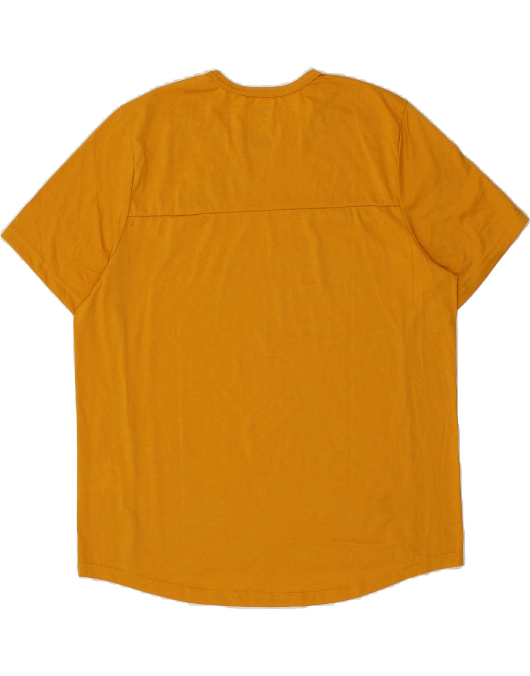 REEBOK Mens T-Shirt Top XL Yellow Cotton Vintage Reebok and Second-Hand Reebok from Messina Hembry 