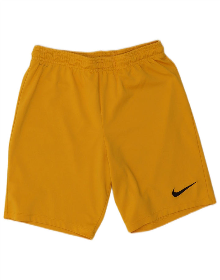 Nike Mens Dri Fit Sport Shorts Medium   Yellow Polyester