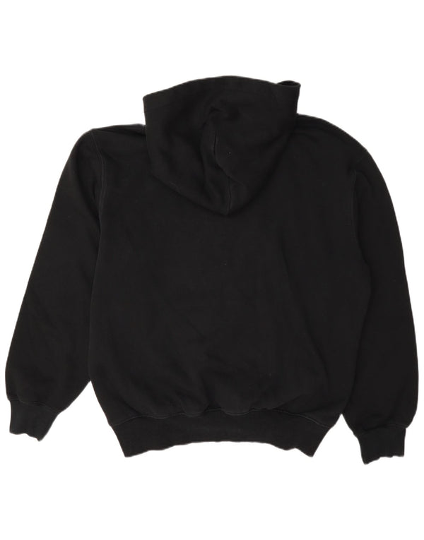 Carhartt Mens Graphic Loose Fit Hoodie Jumper Small Black Cotton