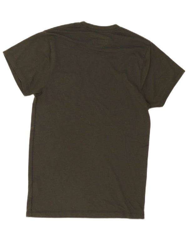 Vans Mens Graphic T-Shirt Top XS Vert Coton