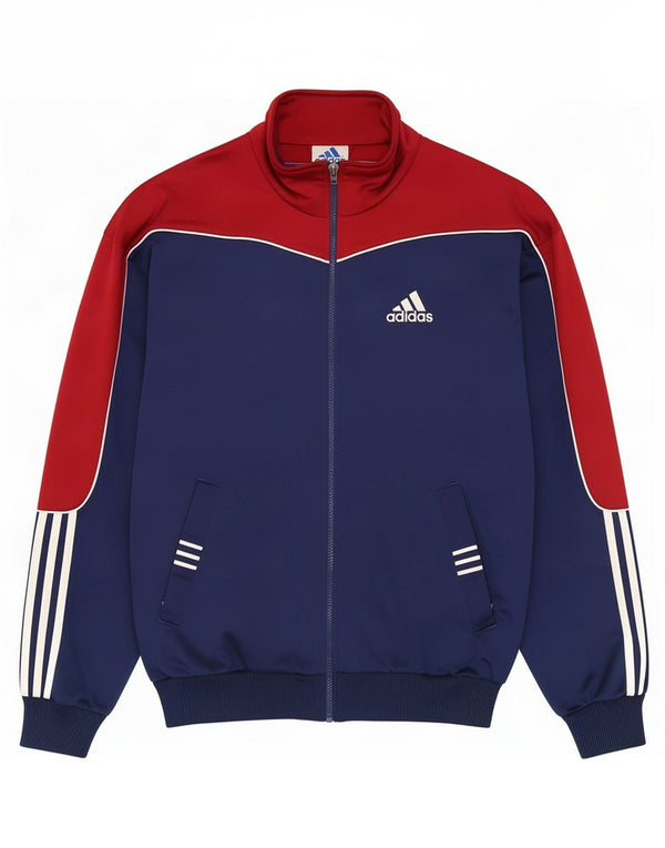 Ανδρική φόρμα Adidas Top Jacket UK 36/38 Small Navy Blue Colourblock