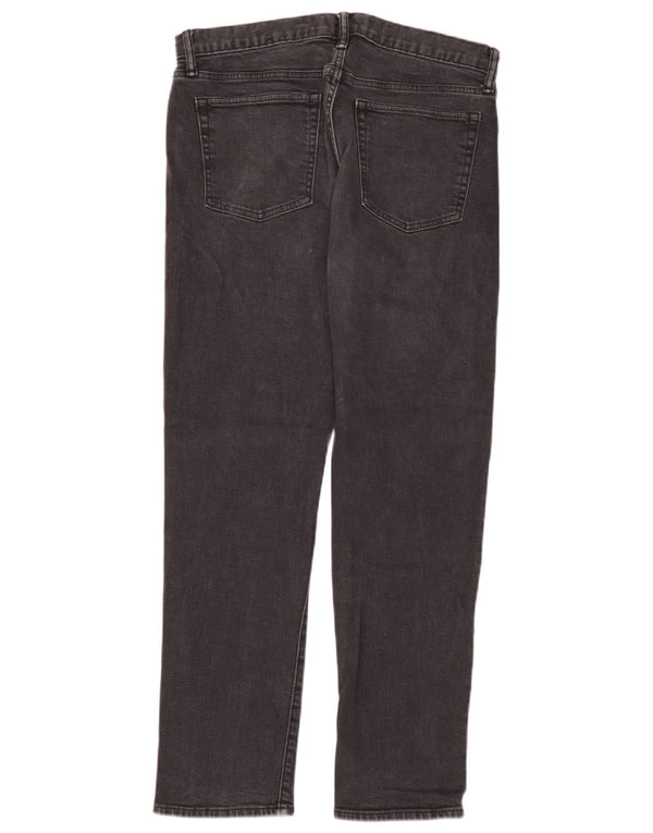 Gap Mens Slim Tapered Jeans W32 L32 Black Cotton