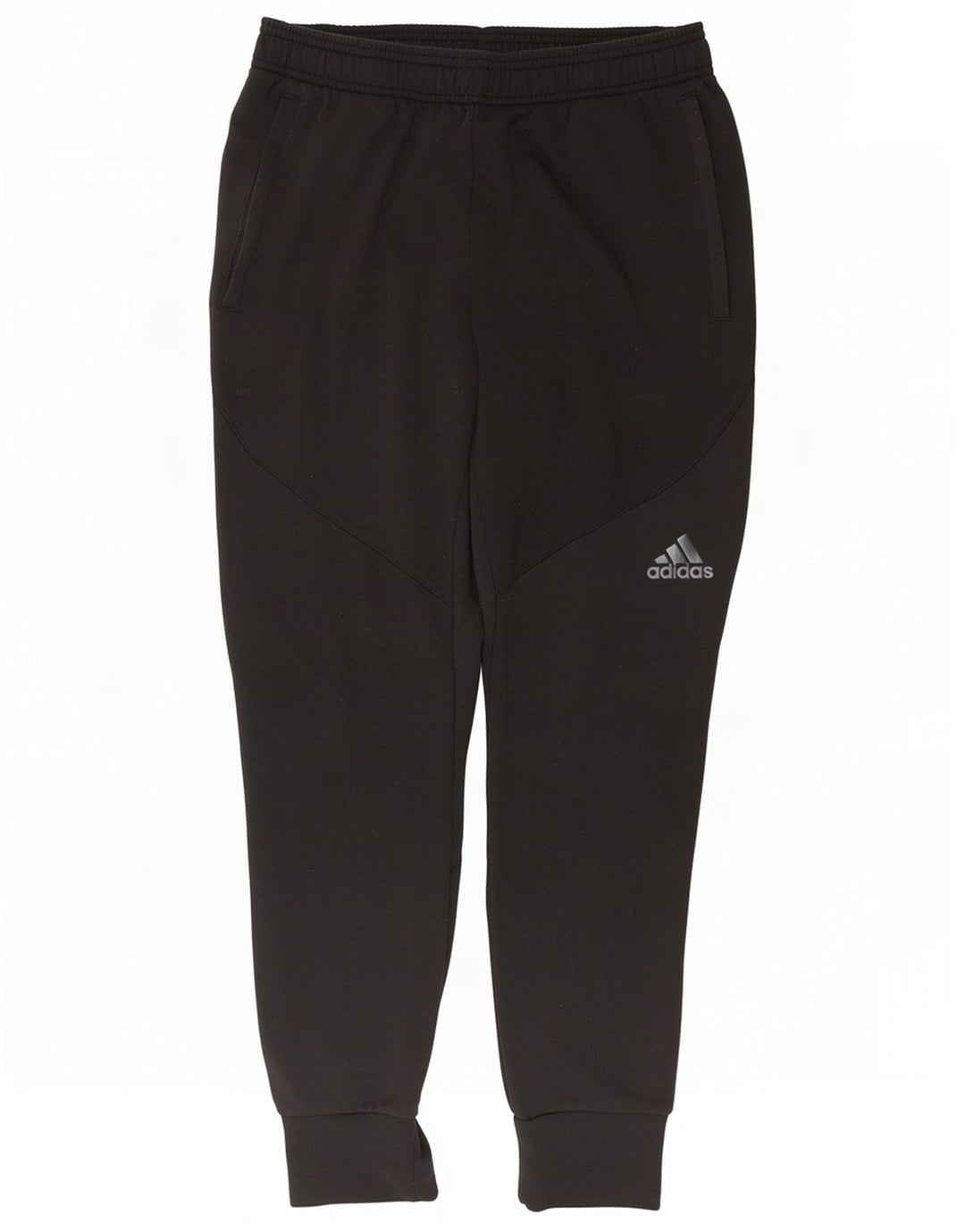Adidas Mens Climalite Calças de treino Joggers Médio Preto Poliéster