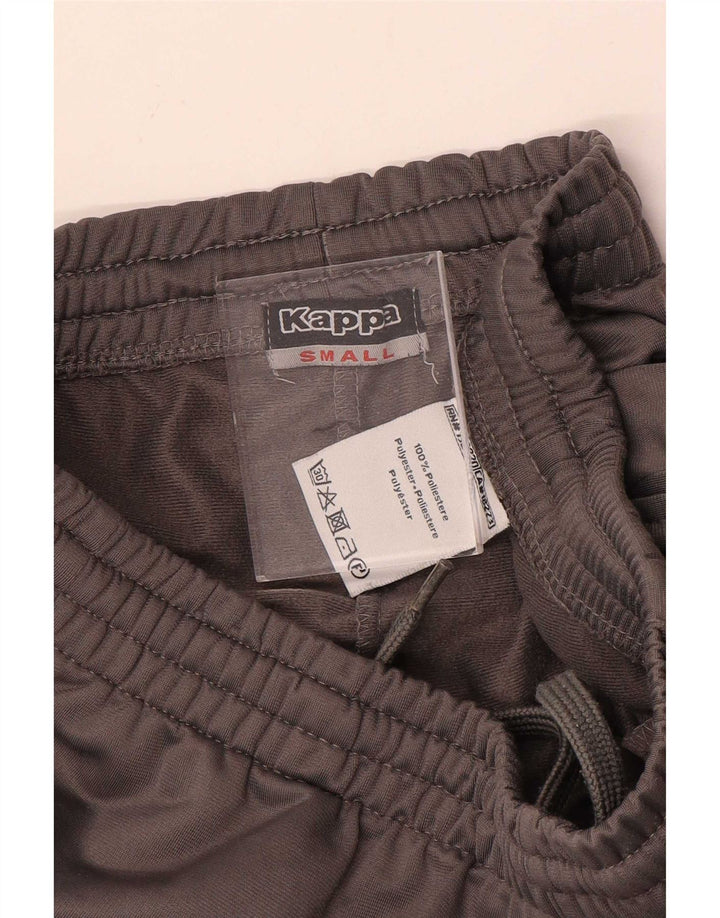Kappa Mens Tracksuit Trousers Small Grey Polyester