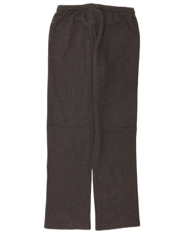 Champion Womens Tracksuit Trousers UK 14 Medium  Grey Cotton