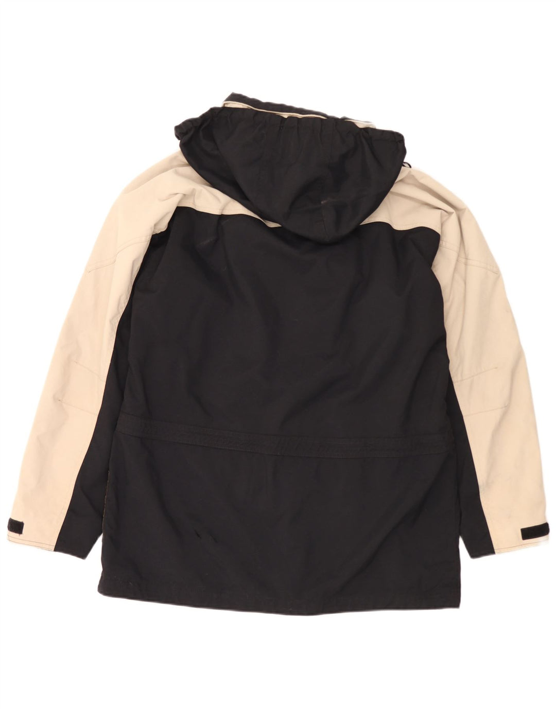 Camel Active Mens Hooded Windbreaker Jacket UK 38 Medium Black Colourblock