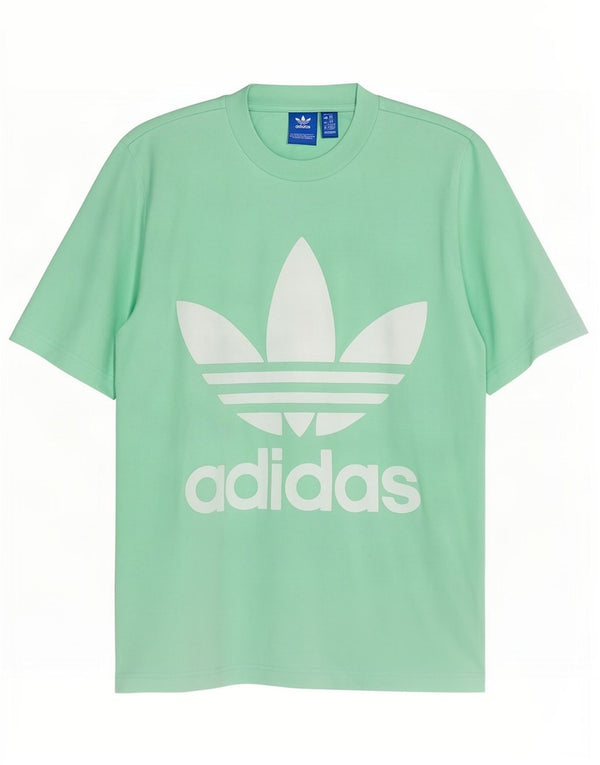 Adidas Herre grafisk T-shirt top lille grøn bomuld
