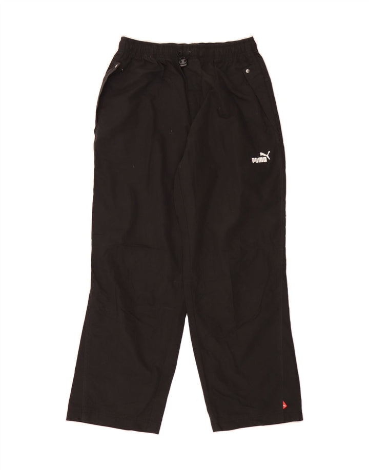 PUMA Womens Tracksuit Trousers UK 12 Medium  Black Vintage Puma and Second-Hand Puma from Messina Hembry 