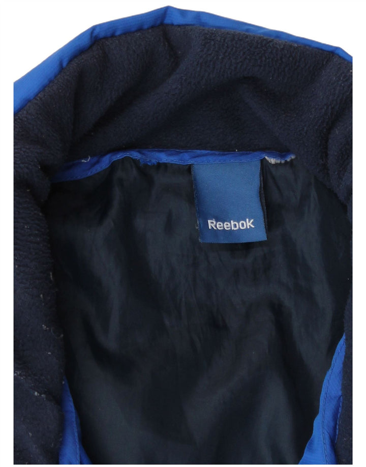 Męska ocieplana kurtka Reebok UK 42 XL, niebieski poliester