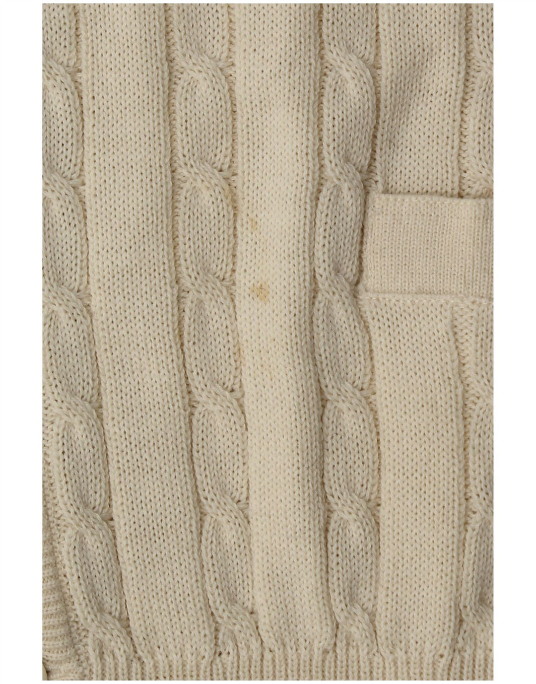 Navigare Mens Cardigan Sweater XL Off White