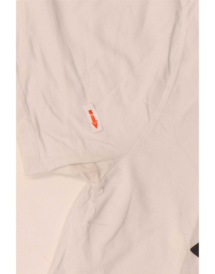 Levi's Mens 501 Graphic T-Shirt Top Medium White Cotton