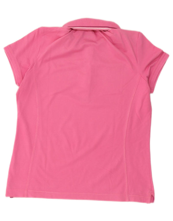 Champion Női Easy Fit Polo Shirt UK 16 Large Pink