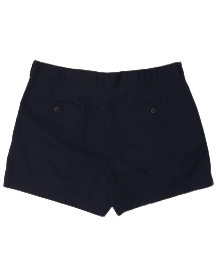 Lotto Mens Pegged Chino Shorts W44 2XL Navy Blue Polyester