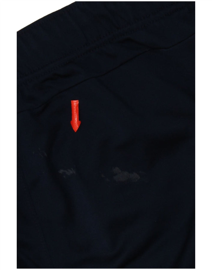 Adidas Mens Tracksuit Trousers Medium  Navy Blue Polyester