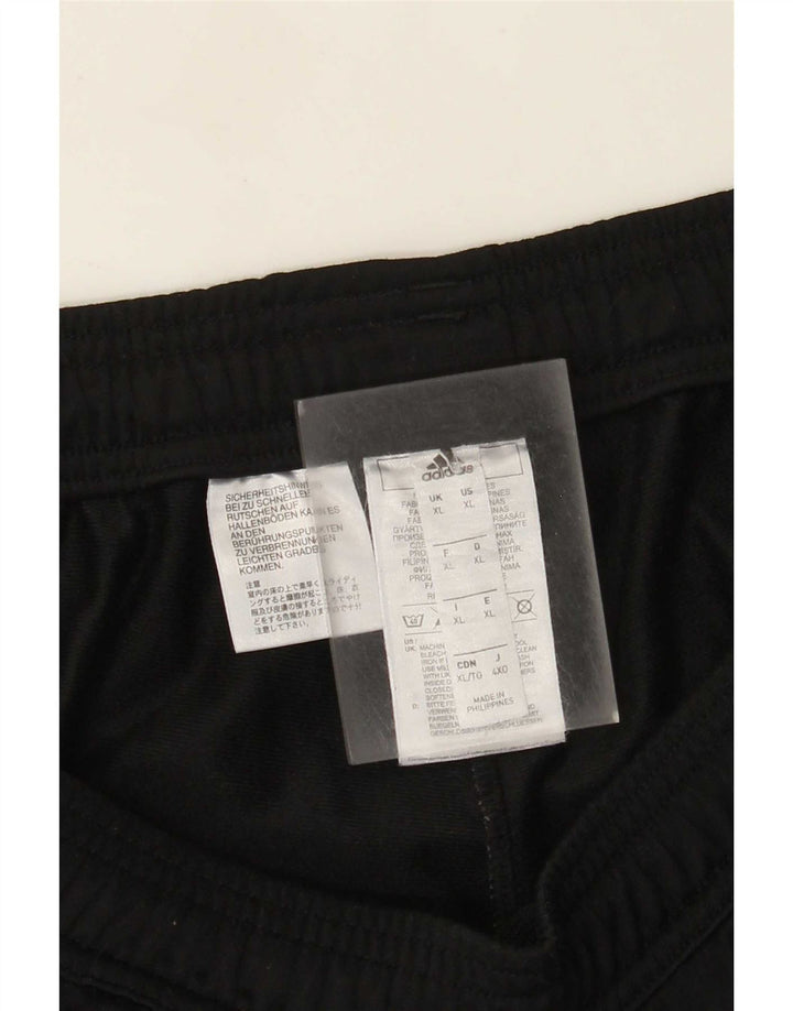 Adidas Mens Tracksuit Trousers XL Black Polyester