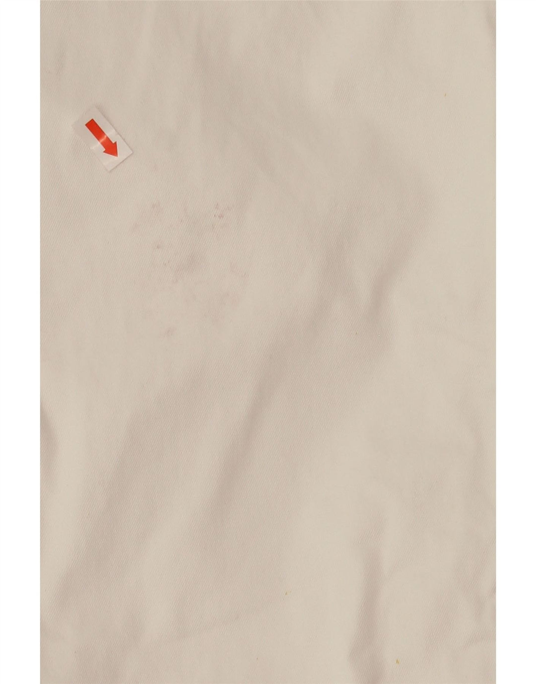 FAY Womens Straight Cropped Trousers W31 L25 White Cotton Vintage Fay and Second-Hand Fay from Messina Hembry 