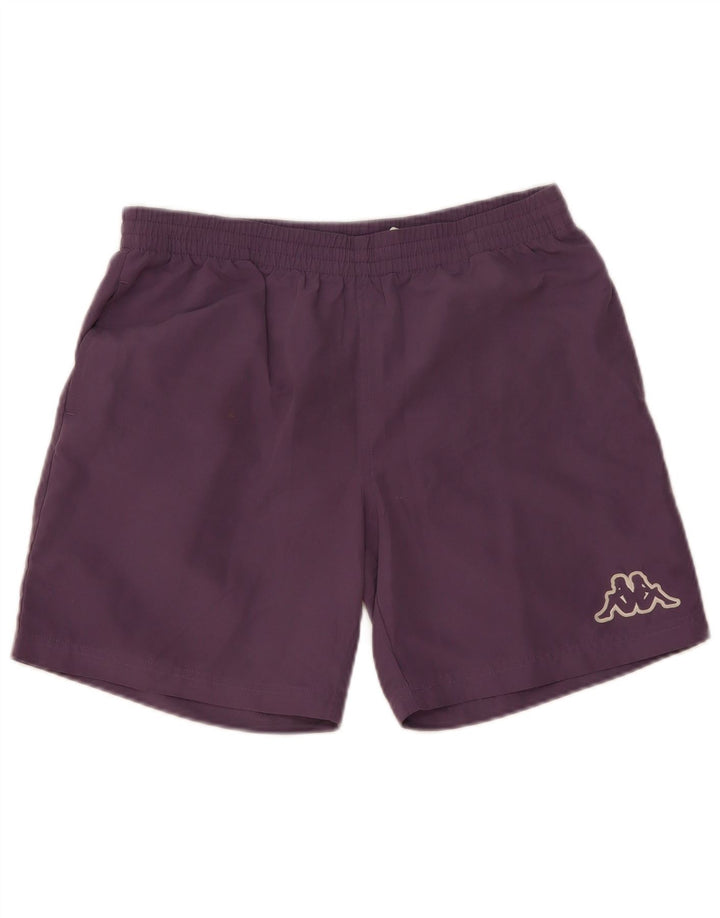 Pantaloni scurți sport Kappa pentru bărbați, poliester violet mediu