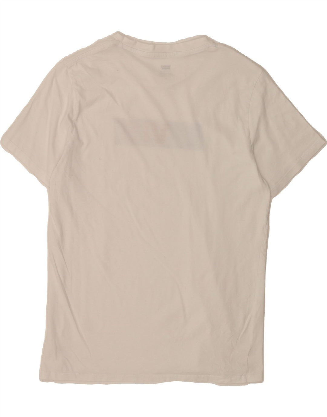 LEVI'S Mens Graphic T-Shirt Top Large White Cotton Vintage Levi's and Second-Hand Levi's from Messina Hembry 