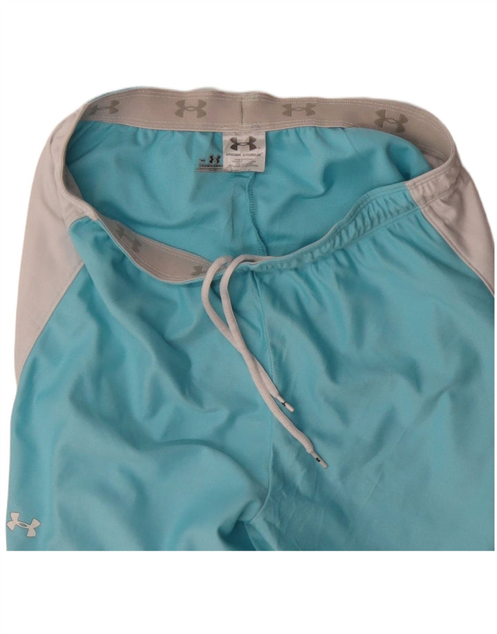Under Armour Γυναικείο αθλητικό σορτς UK 8 Small Blue Colorblock Πολυεστέρας
