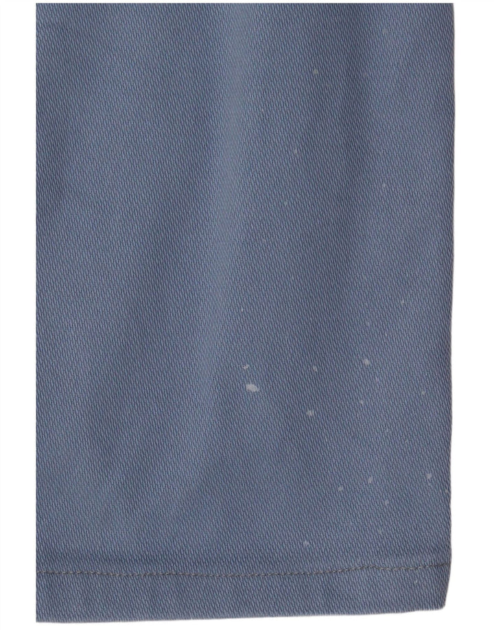 Zara Mens Straight Chino Trousers EU 40 Medium W31 L30 Blue