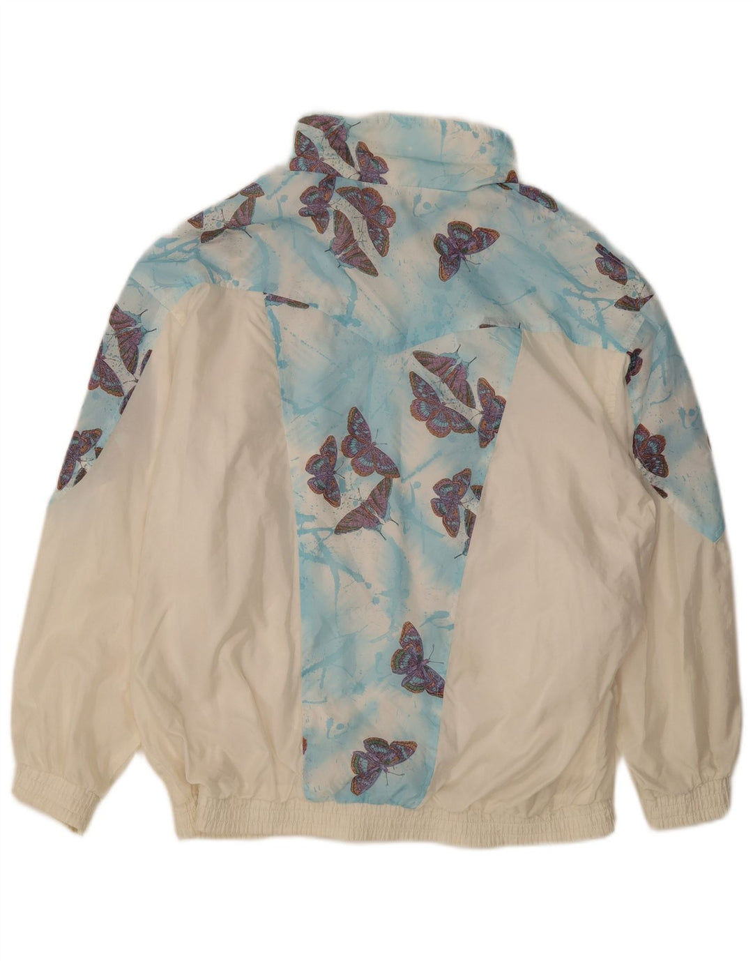 ETIREL Womens Tracksuit Top Jacket UK 14 Medium Beige Butterfly