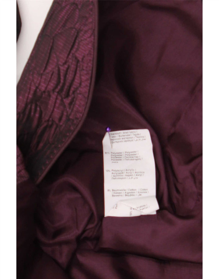 Gerry Weber Giacca blazer a 2 bottoni da donna UK 12 Poliestere viola medio