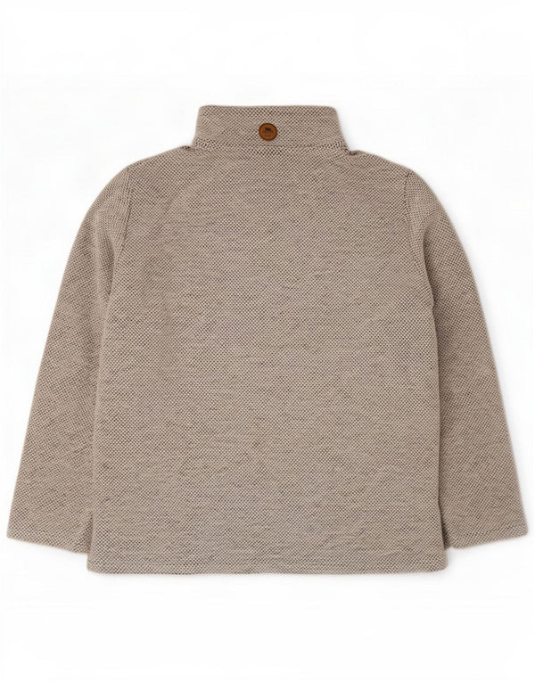 Trespass Pull surdimensionné à col zippé pour homme en coton gris Large