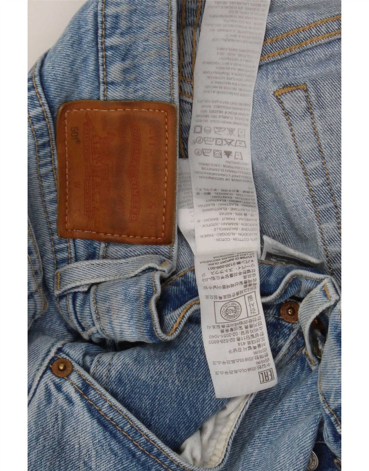 Levi's Mens 501 Straight Jeans W31 L26 Blue Cotton