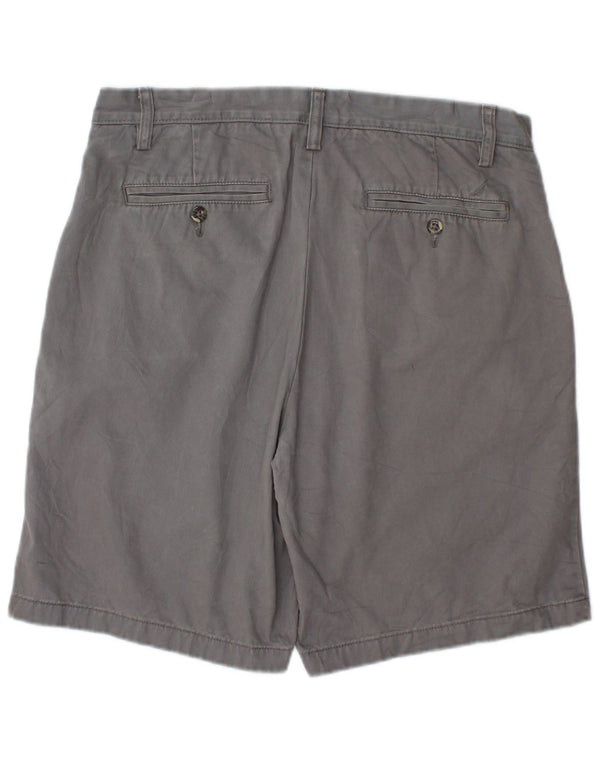 Pantaloncini chino da uomo Nautica W32 cotone grigio medio