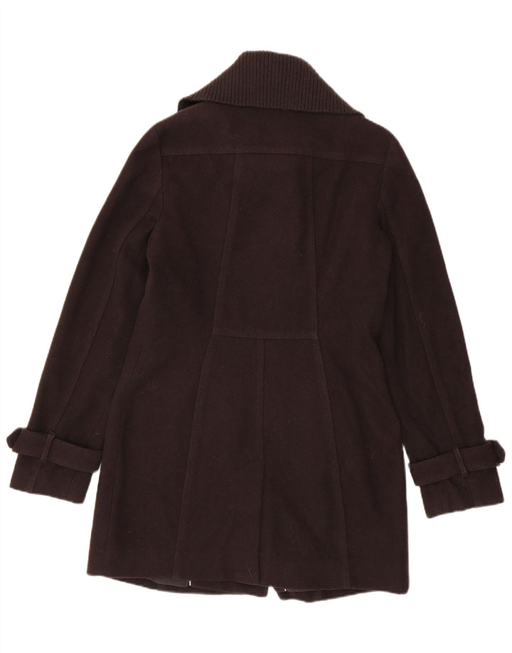 Esprit Damen Pea Coat UK 10 Small Braune Wolle
