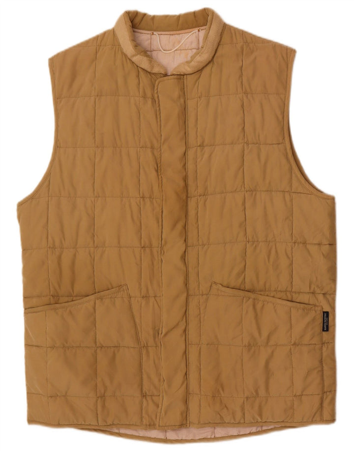 Marina Yachting Mens Quilted Gilet IT 50 Large Beige