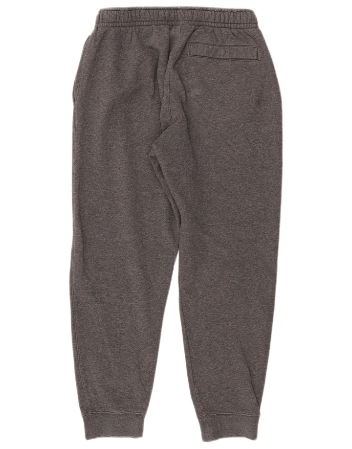 NIKE Mens Tracksuit Trousers Joggers Small  Grey Cotton