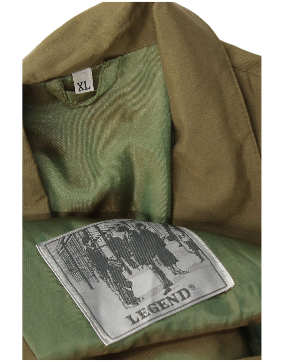 LEGEND Herren-Blazer mit 1 Knopf, UK 42, XL, Khaki