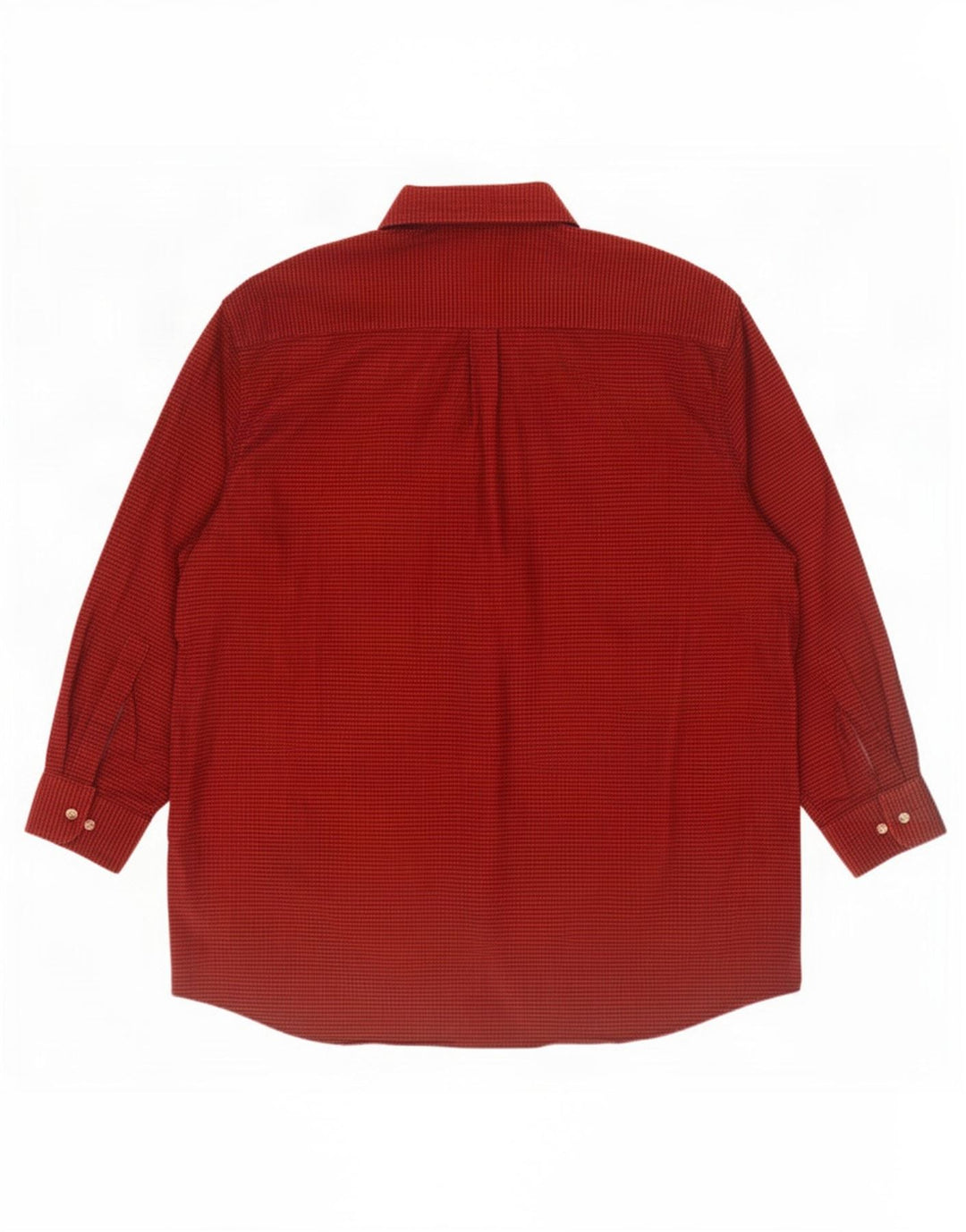 Walbusch Herreskjorte 2XL Rød Gingham Bomuld