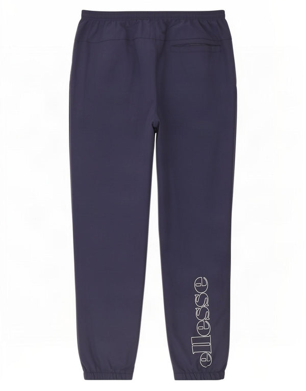 Ellesse Herre Grafisk træningsdragt Bukser Joggers Large Navy Blue Nylon