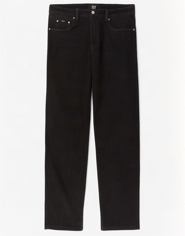 Hugo Boss Straight Casual Bukser til mænd W32 L30 Sort
