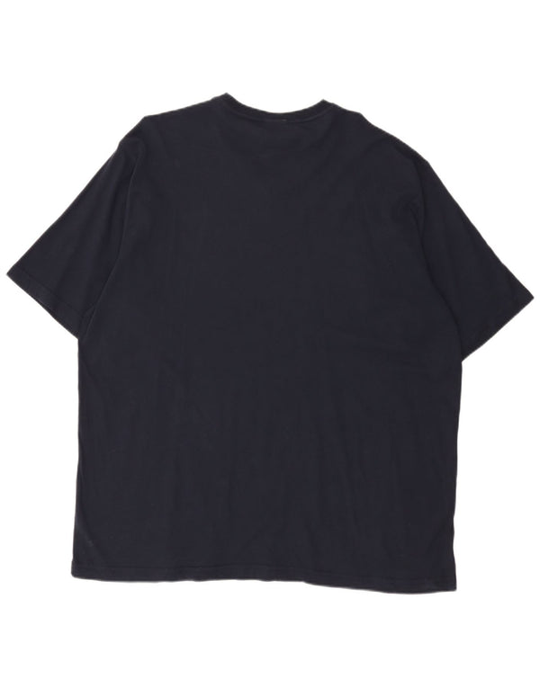 Tricou pentru bărbați Adidas Top XL Bumbac bleumarin